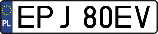 EPJ80EV
