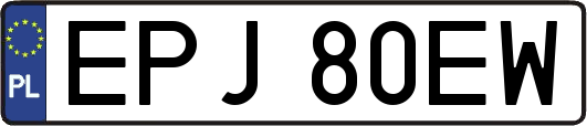 EPJ80EW