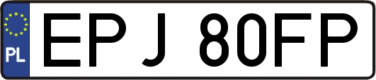 EPJ80FP