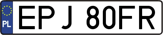 EPJ80FR