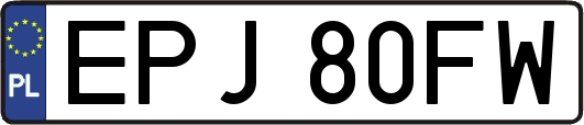 EPJ80FW