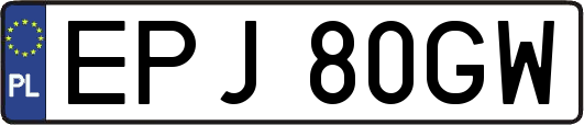 EPJ80GW