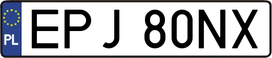 EPJ80NX