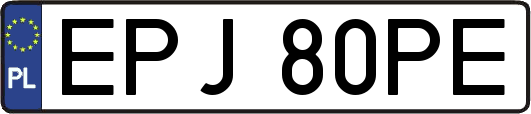 EPJ80PE