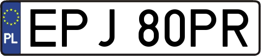 EPJ80PR