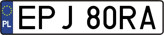 EPJ80RA