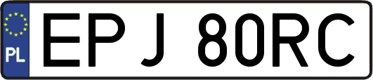 EPJ80RC