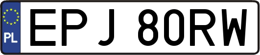 EPJ80RW