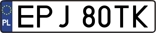 EPJ80TK