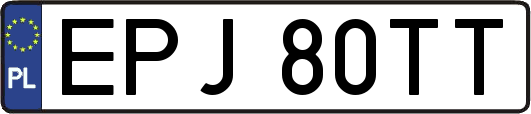 EPJ80TT