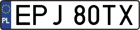 EPJ80TX