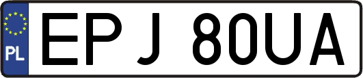 EPJ80UA