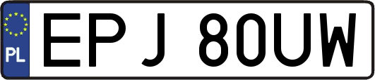 EPJ80UW