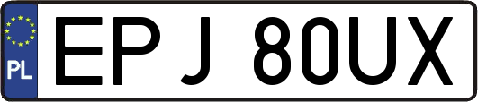 EPJ80UX