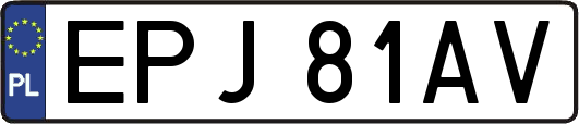 EPJ81AV