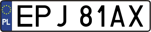 EPJ81AX