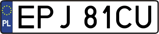 EPJ81CU