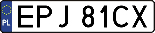 EPJ81CX