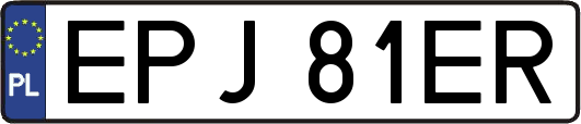 EPJ81ER
