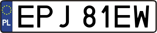 EPJ81EW
