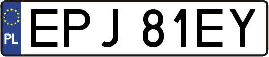 EPJ81EY