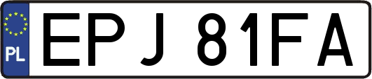 EPJ81FA