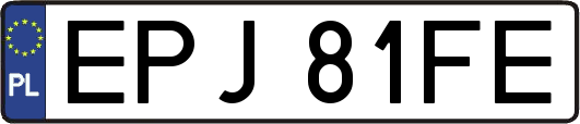 EPJ81FE