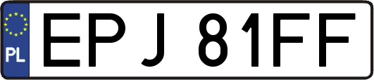 EPJ81FF