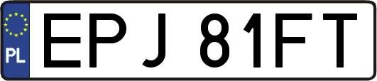 EPJ81FT