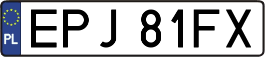 EPJ81FX