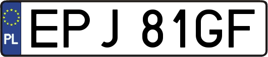 EPJ81GF
