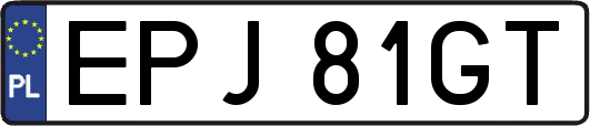 EPJ81GT