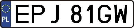 EPJ81GW