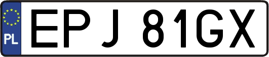 EPJ81GX