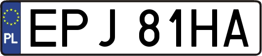 EPJ81HA