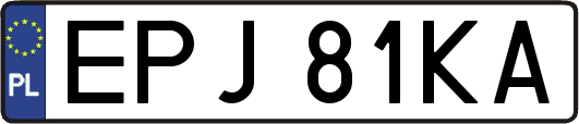 EPJ81KA
