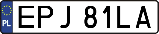 EPJ81LA