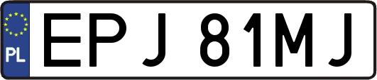EPJ81MJ