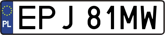 EPJ81MW
