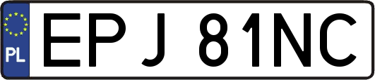 EPJ81NC