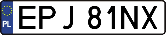 EPJ81NX