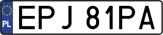 EPJ81PA