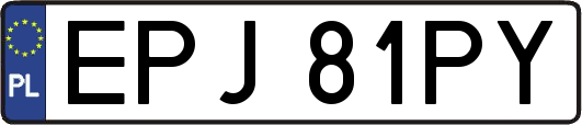 EPJ81PY
