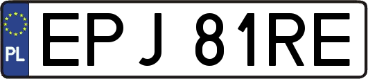 EPJ81RE