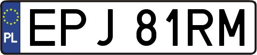 EPJ81RM