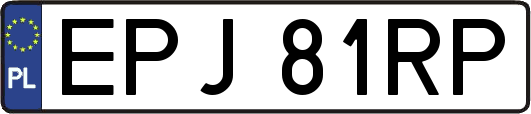 EPJ81RP