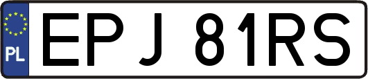 EPJ81RS