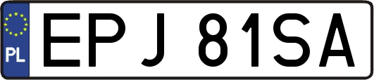 EPJ81SA