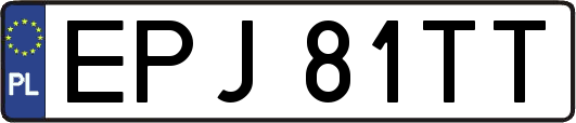 EPJ81TT