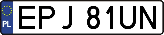 EPJ81UN